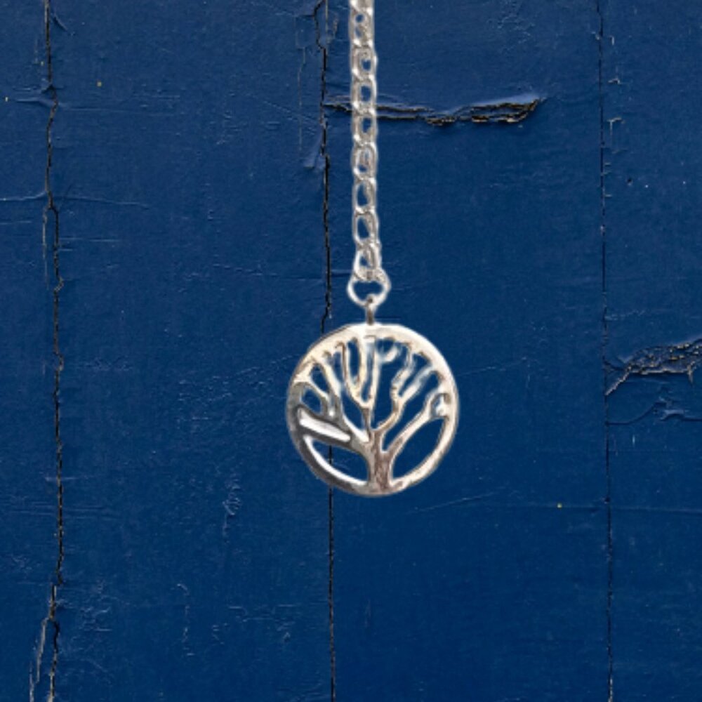 Tree of Life Silver Plated Necklace Handmade - Picture 10 of 17